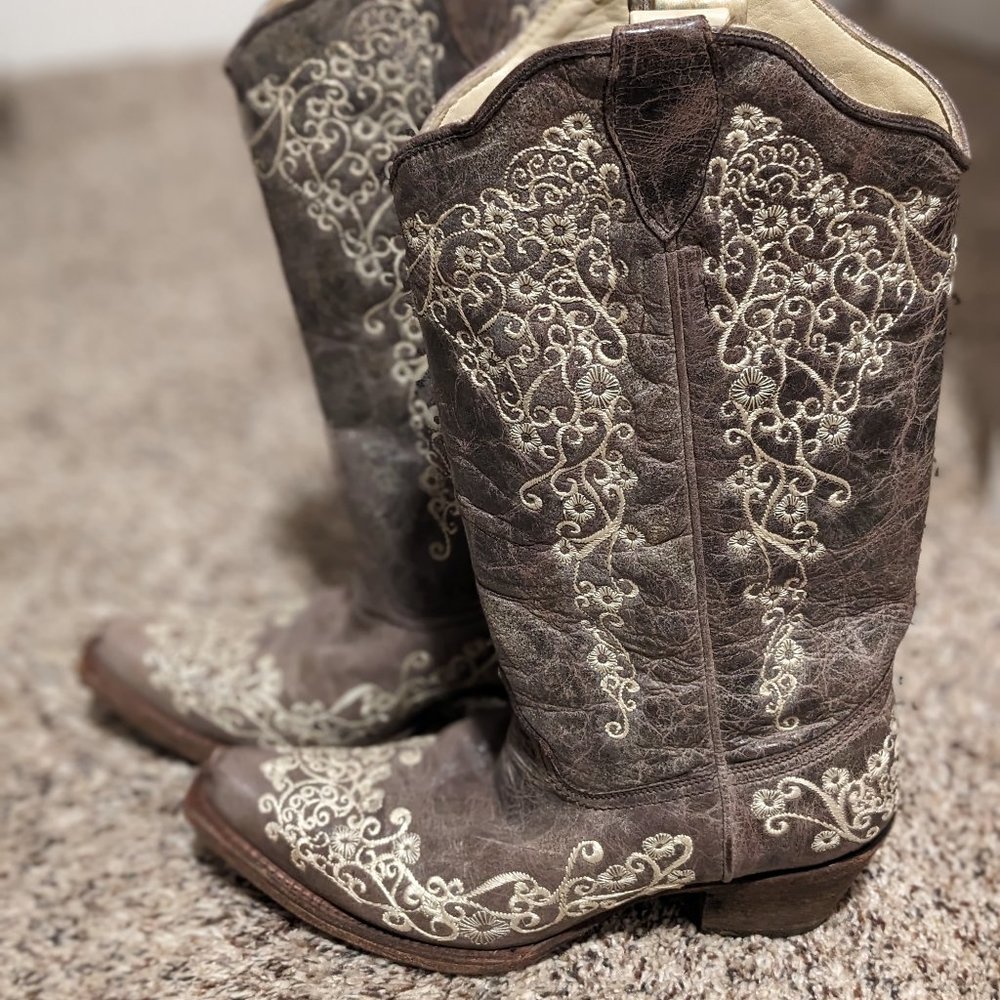 Western dress boots